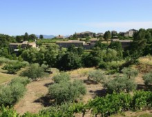 Gîte L'Arceau - Vue de la terrasse